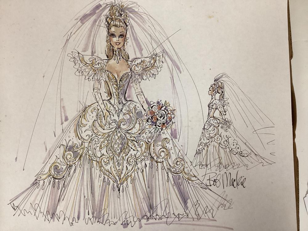 EMPRESS BRIDE BARBIE by BOB MACKIE- 5th in a series