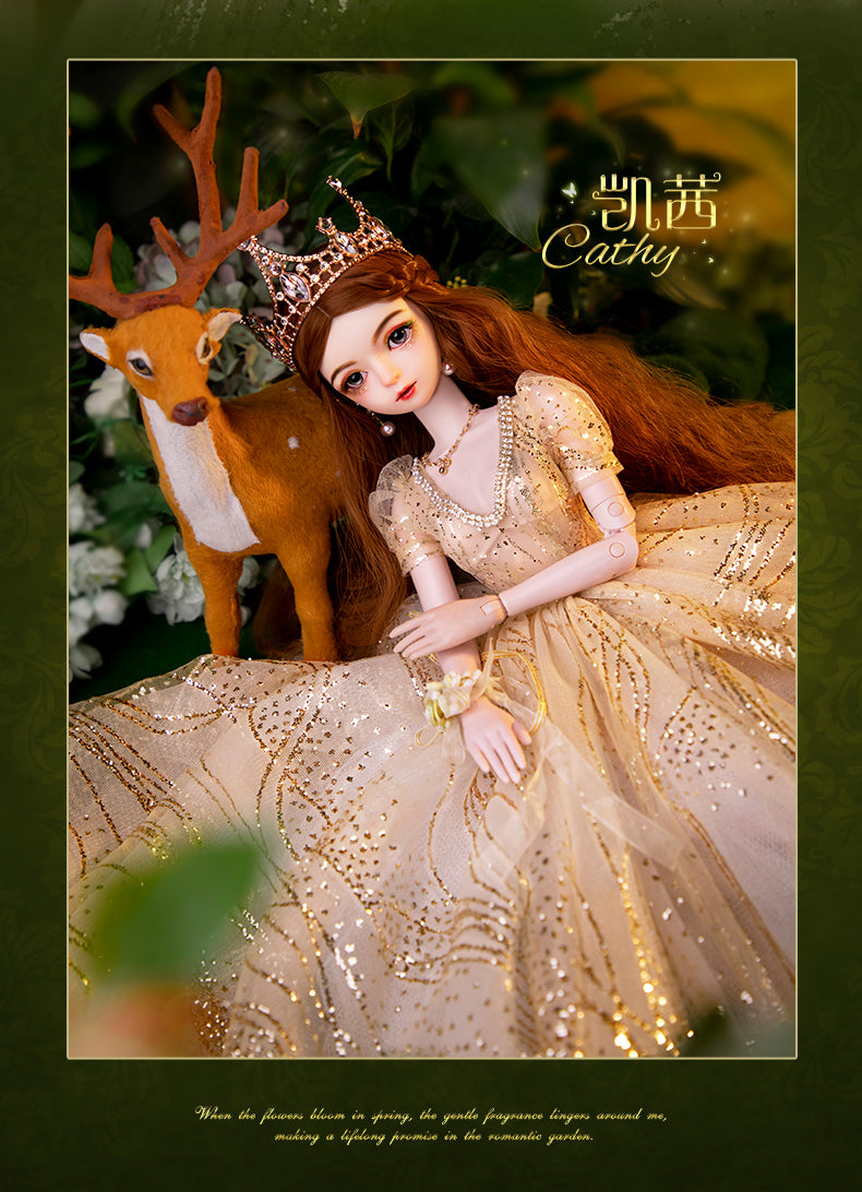 Beautiful Princess Kathy 60CM BJD Fullset