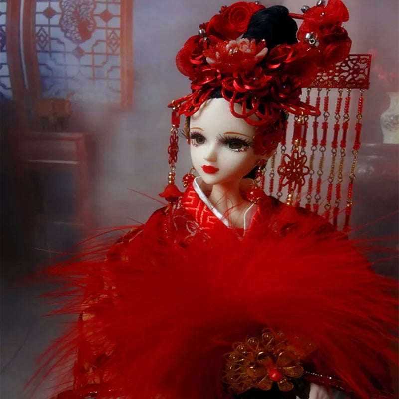 Limited Collection 30CM Doll In Handmade Ancient CostumeW