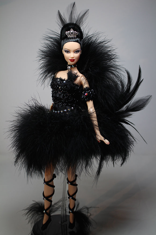 Barbie As The Black Swan, 12" BJD