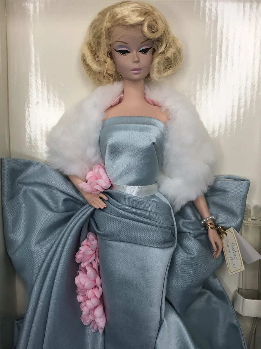 12” Mattel Barbie Doll Silkstone BFMC “Delphine” Elegant Blonde FOREVER GLAMOUR EVENING GOWN