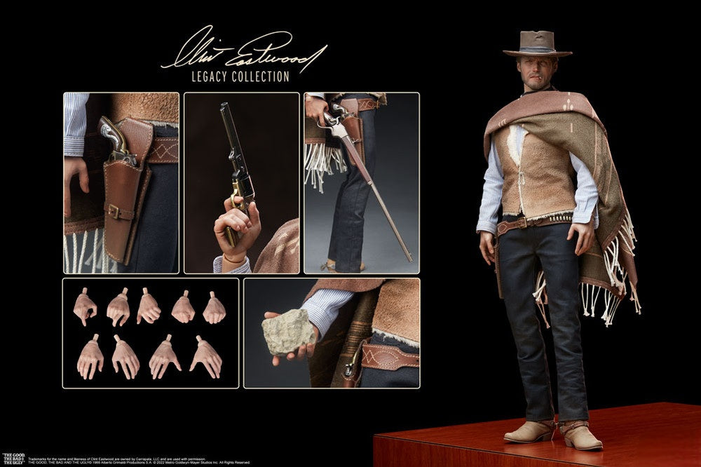 Clint Eastwood Legacy-The Good Bad & Ugly 1/6 Action Figure