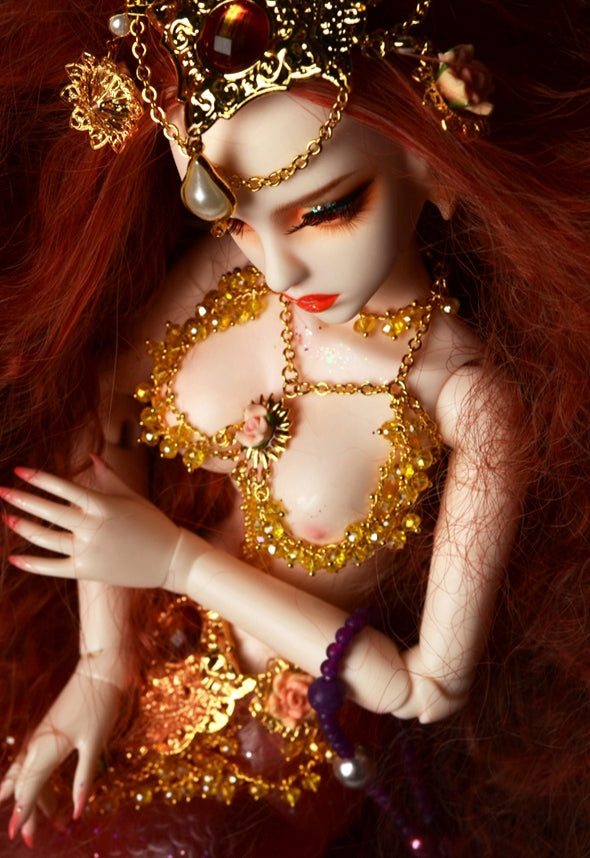 Ruby Mermaid Doll Full PKG Customized (58cm)