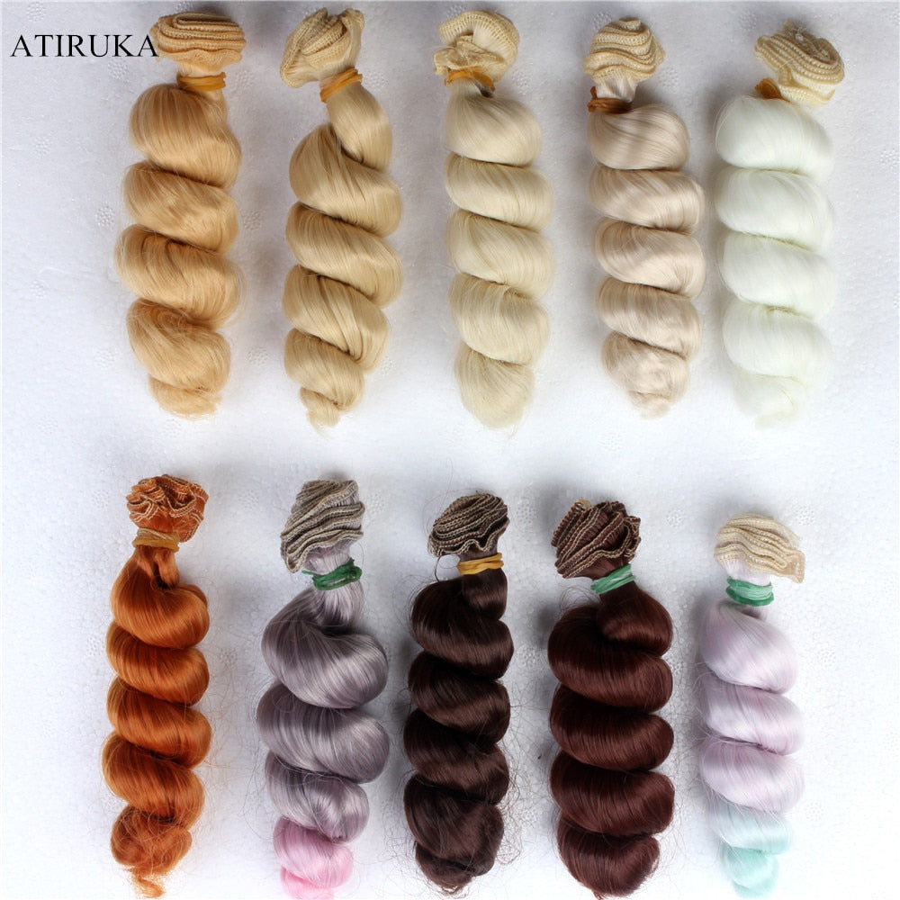 BJD Dolls Wigs, 1 PC High-Temperature Wire 15*100cm 1/3 1/4