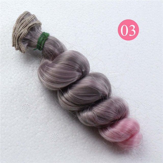 BJD Dolls Wigs, 1 PC High-Temperature Wire 15*100cm 1/3 1/4