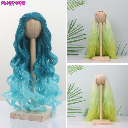 BJD Doll Wig - Ombre Color Doll Hair Wigs  For SD MSD BJD
