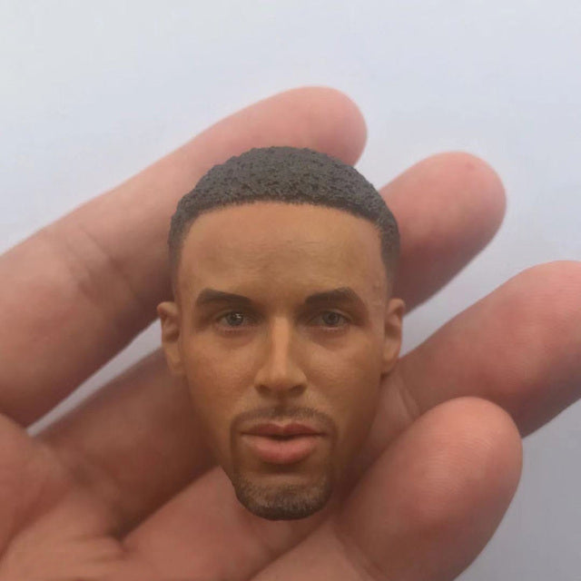 1/6 Scale Male Head Sculpt Basketball Player Head Carving Fit 12 Inches Male Action Figure Body