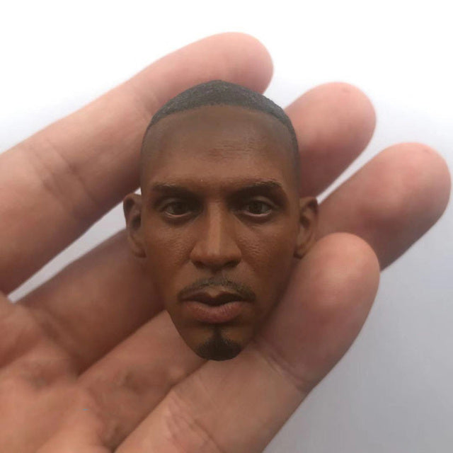 1/6 Scale Male Head Sculpt Basketball Player Head Carving Fit 12 Inches Male Action Figure Body