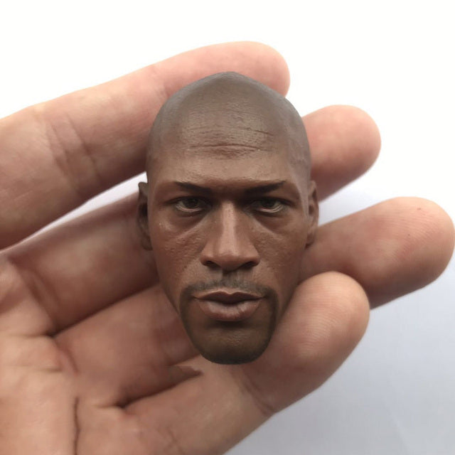 1/6 Scale Male Head Sculpt Basketball Player Head Carving Fit 12 Inches Male Action Figure Body