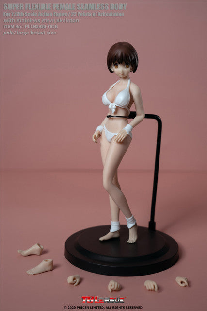 In Stock TBLeague 1/12 Scale PLLB2020-T02A/B Female 6 inches Action Figure Body with Head Sculpture Model