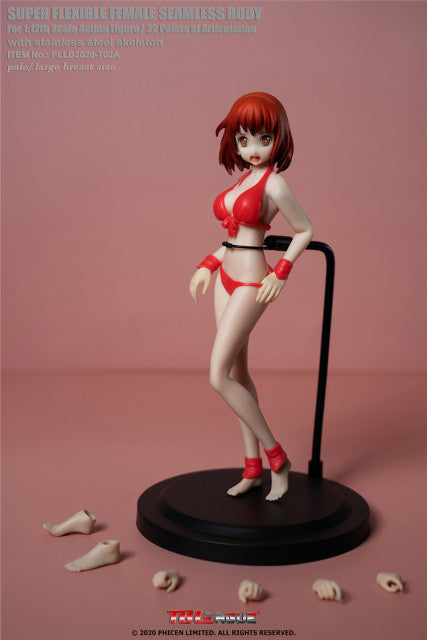 In Stock TBLeague 1/12 Scale PLLB2020-T02A/B Female 6 inches Action Figure Body with Head Sculpture Model